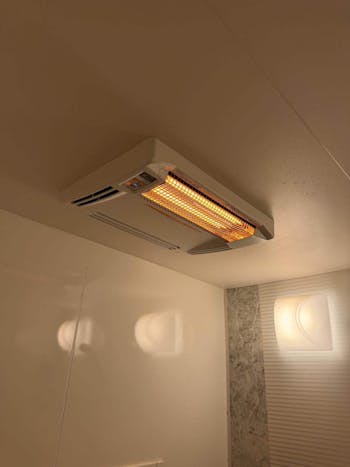 静岡県沼津市のお客様の浴室暖房機工事