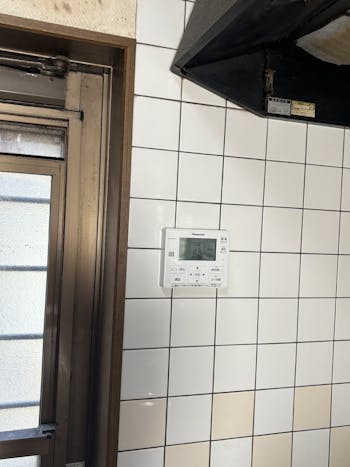 浜松市中央区のお客様の給湯器工事　具体的な工事内容2