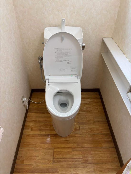 工事後　茨城県久慈郡大子町のお客様のトイレ交換工事