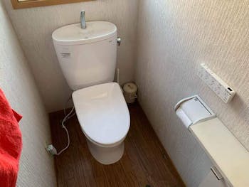埼玉県熊谷市のお客様のウォシュレット交換工事