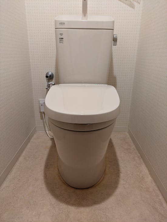 工事後 広島県のお客様のトイレ交換工事