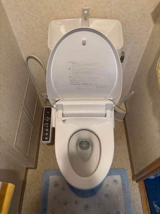 工事後 茨城県牛久市のお客様のトイレ・ビルトインコンロ交換工事