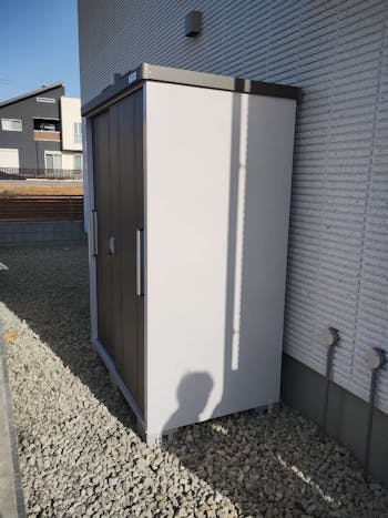 群馬県高崎市の物置設置工事