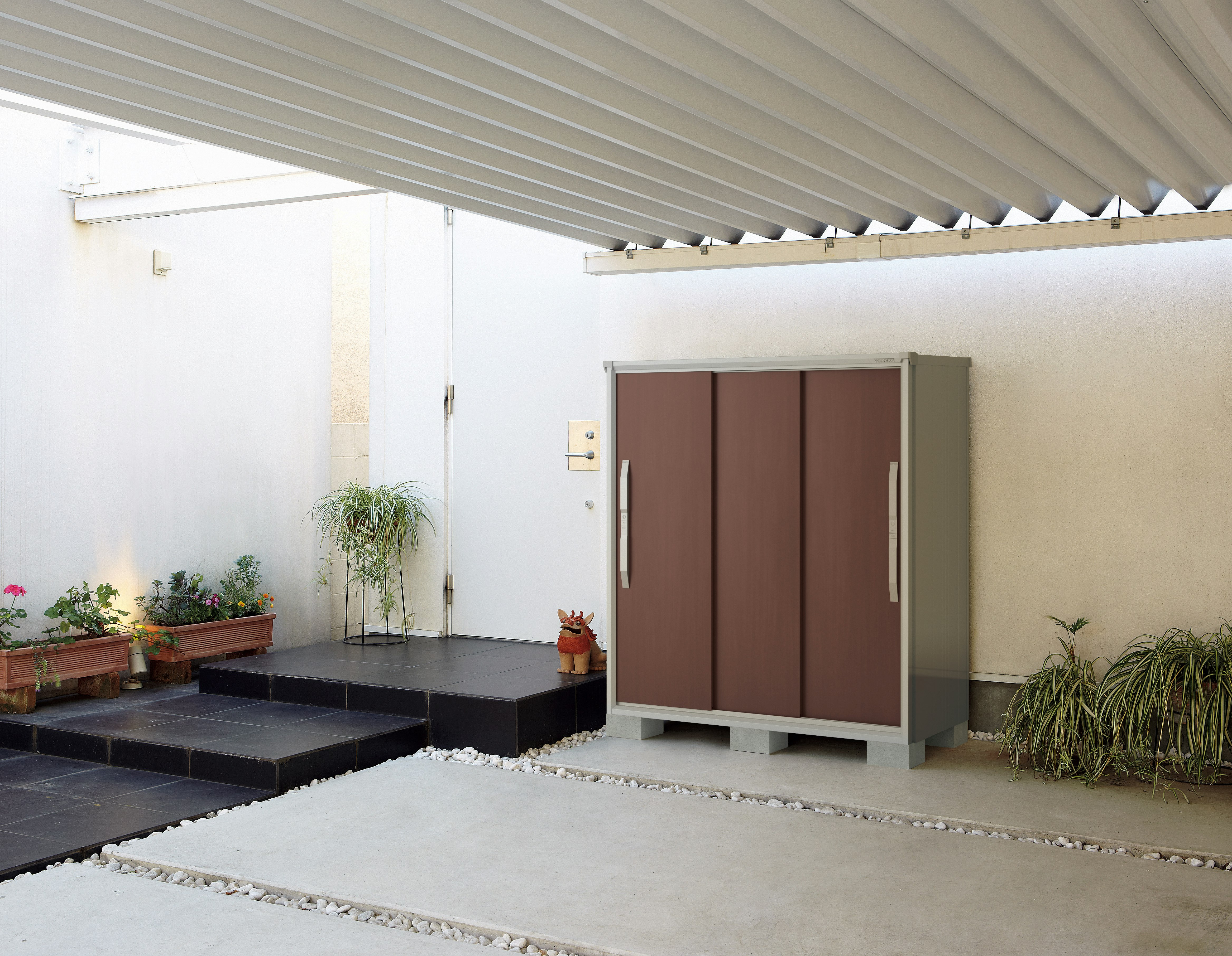 2021人気No.1の 物置 収納 屋外 小型 ドア型収納庫 庭 ガーデン ヨド物置
