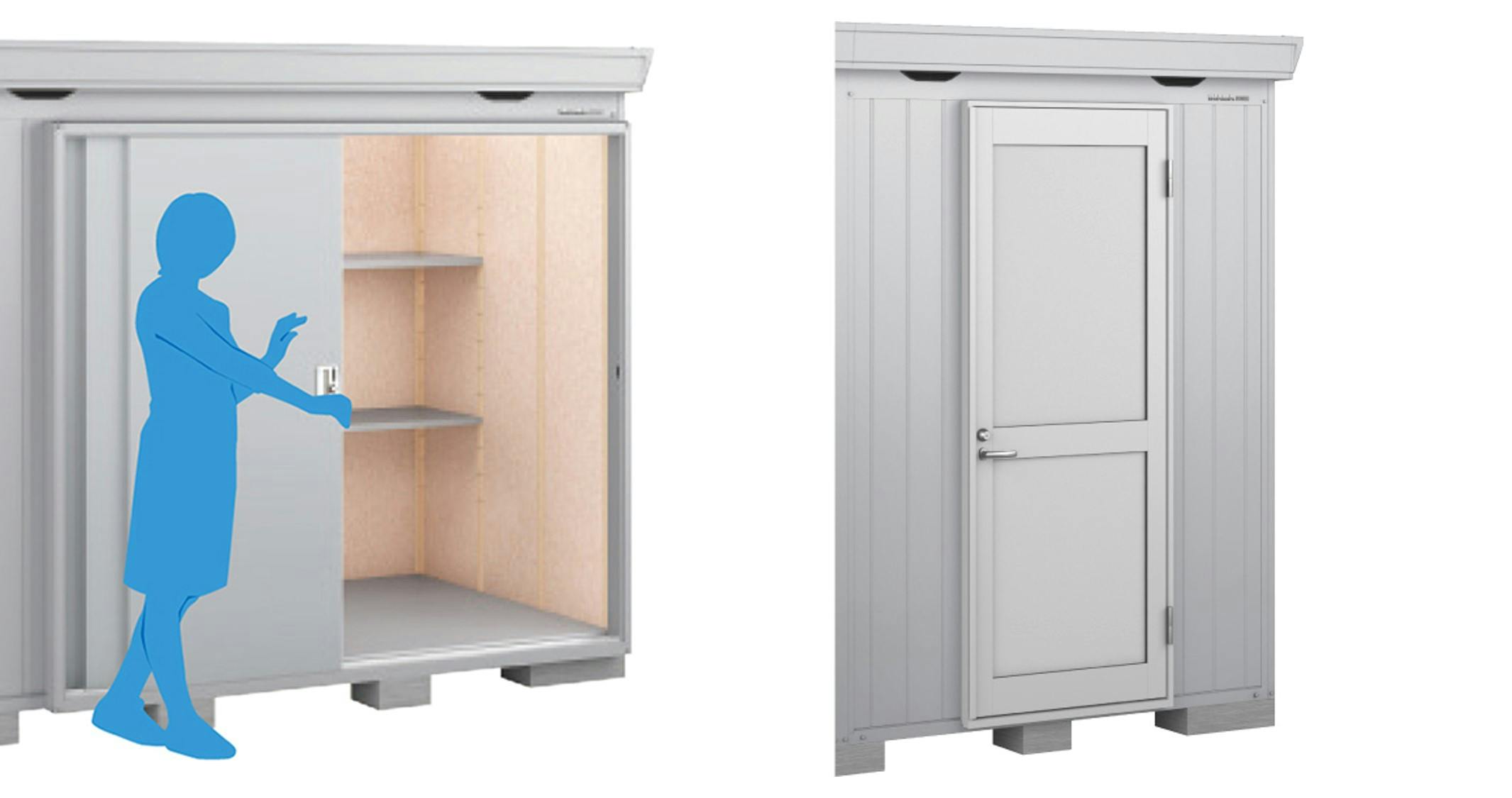 物置 収納 イナバ物置 稲葉製作所 フォルタプラス FP-2622ST 扉タイプ スタンダード 一般型 間口2630×奥行2210×高さ2085mm 収納庫 屋外 中・大型物 イナバ物置 『\u203b九州限定\u203b FP-2622ST 一般型』 FORTA+ フォルタプラス