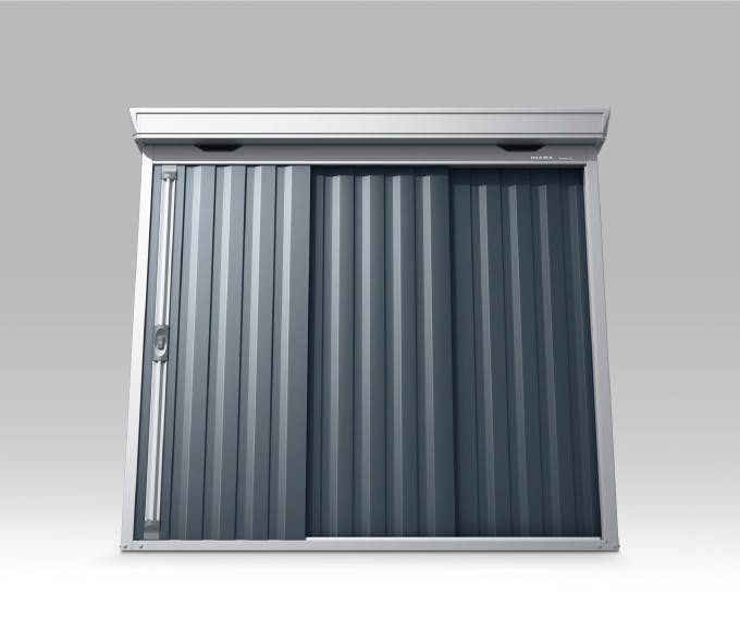 『配送は関東・東海限定』イナバ物置 FW／フォルタ ウィズ FW-1822+15KH CG ハイルーフ　右側開放スペース 一般型『開放スペース併設物置 配送は関東・東海限定』イナバ物置 FW／フォルタ ウィズ FW-2218+15KS