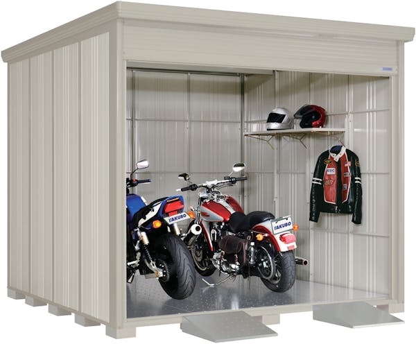 【組立工事ご依頼の方限定】　【物置10,000ポイントバックキャンペーン】　タクボバイクシャッターマン　BS-2929WH | タクボ