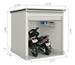 エルモシャッター（床タイプ）  ●LOD-2225HF