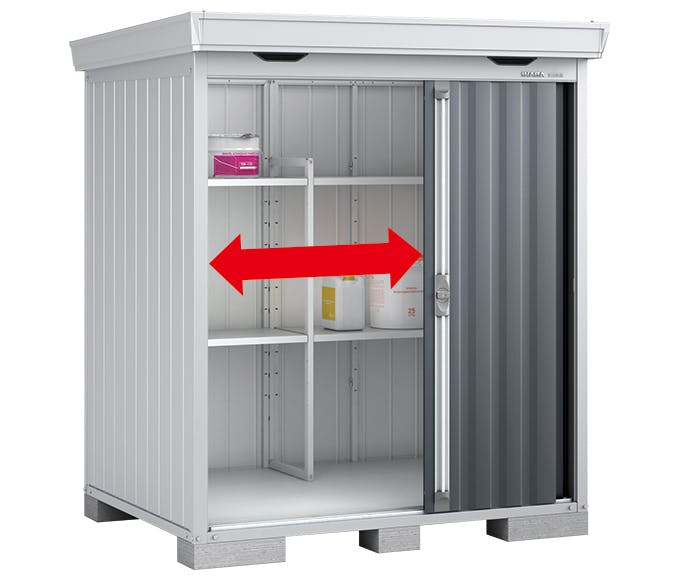 +N専用商品 W.W フォルタウィズ ○FW-1818+15KS 幅343cm×奥行197cmサイズ|イナバの物置