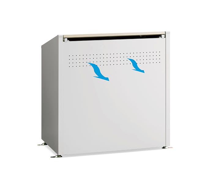 ダストボックスミニ DCN-149M 幅146cm×奥行90cmサイズ|イナバの物置