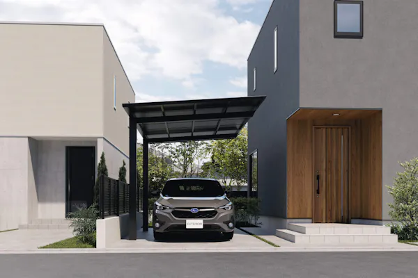 【新商品】【先行予約限定】【10,000ポイントプレゼント】ミンティアポートShade 基本タイプ（1台収納） 30-51型 ロング柱 | カインズオリジナル