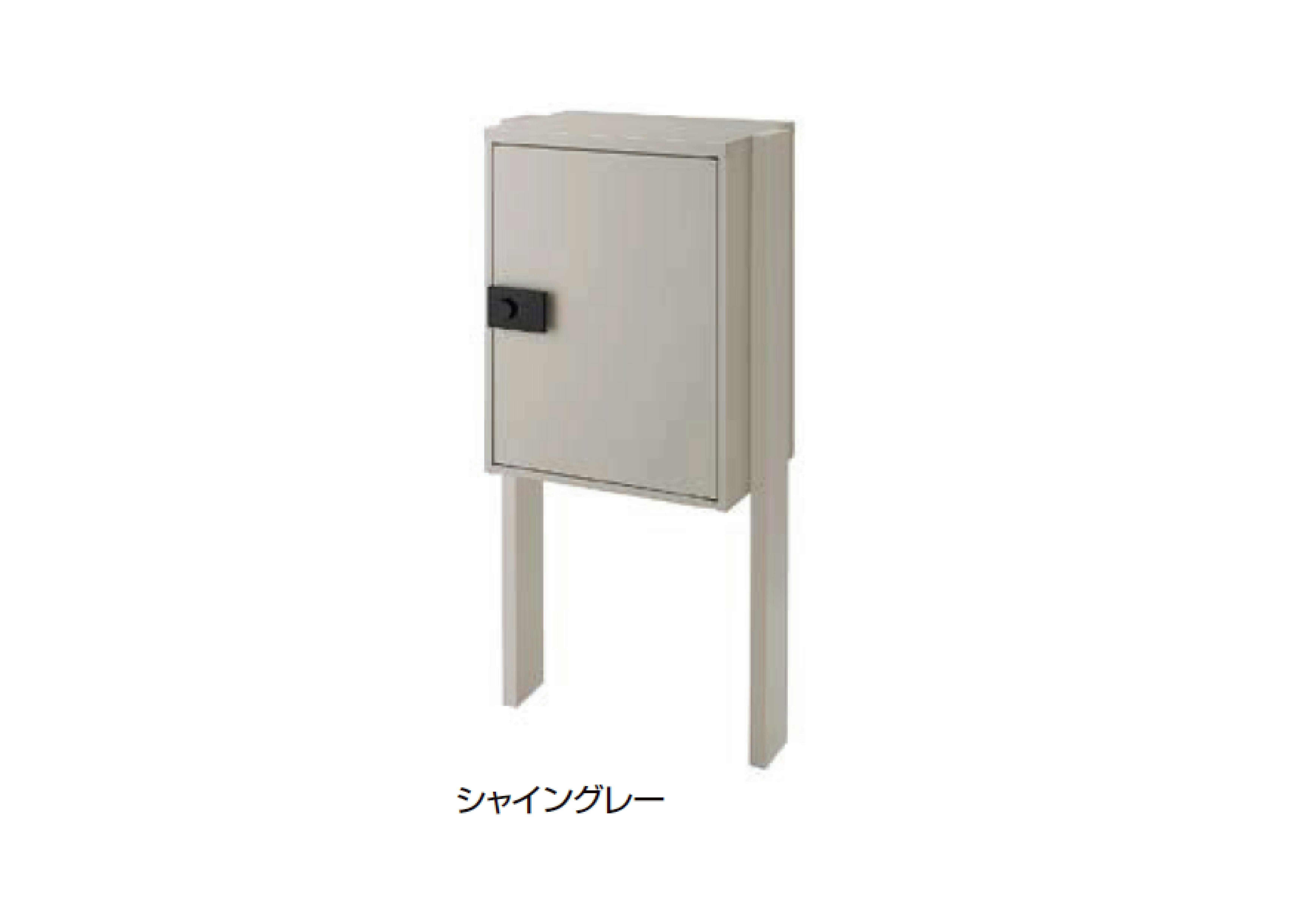 宅配ボックスKT ポールタイプ スタンダードタイプ 埋込仕様 シャイン 