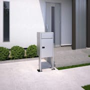 フレムスLight　S型　ポール建てタイプ（ポスト付きタイプ）　ポールベースプレートタイプ　ミドル