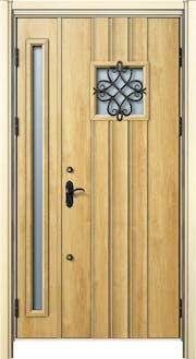 ドアリモ玄関ドアD30 D4仕様 N12 親子 ポケットキー（洋風