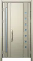 ドアリモ玄関ドアＤ３０ Ｄ２仕様 Ｆ０６アルミ色 親子 ピタットキー（ストレートハンドル） | YKK AP