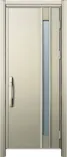 ドアリモ玄関ドアＤ３０ Ｄ２仕様 Ｃ０９アルミ色 片開き ピタットキー（ストレートハンドル） | YKK AP