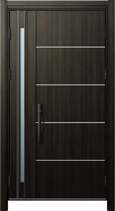 ドアリモ玄関ドアD30 D2仕様 F08木目色 親子 ポケットキー