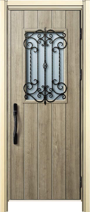 ドアリモ玄関ドアD30 D4仕様 E11 片開き ピタットキー（洋風