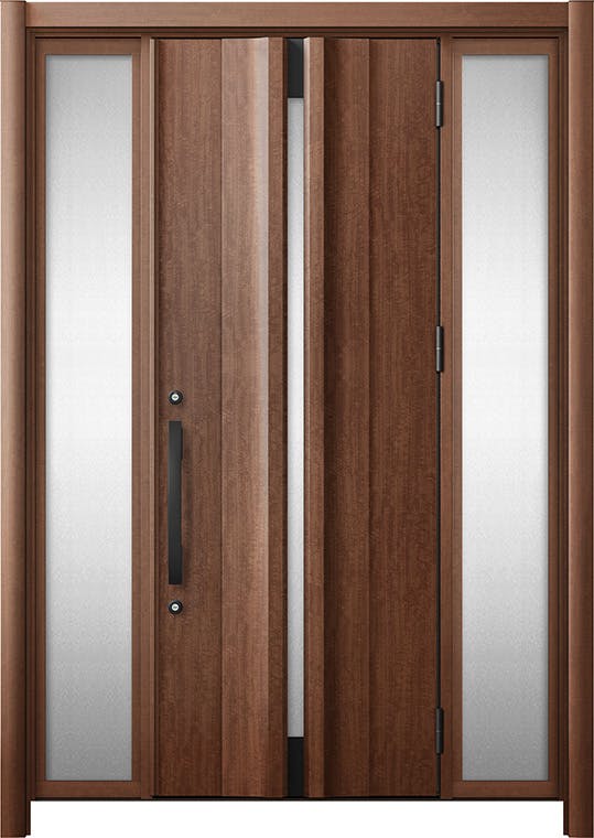 リシェントドア3 断熱K4仕様 G13型 木目色 両袖 ランマ無し｜LIXIL