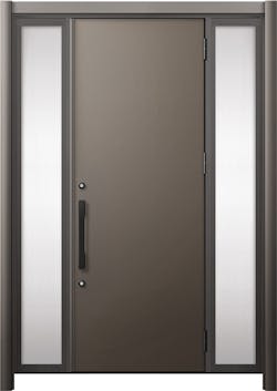 リシェントドア3 断熱K4仕様 M17型 アルミ色 両袖 ランマ無し