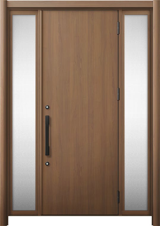 リシェントドア3 断熱K4仕様 M17型 アルミ色 両袖 ランマ無し｜LIXIL