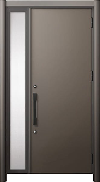 リシェントドア3 断熱K4仕様 M17型 アルミ色 片袖 ランマ無し | LIXIL