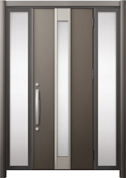 リシェントドア3 断熱K4仕様 M77型 アルミ色 両袖 ランマ無し
