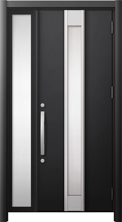 リセ ジ・オーダー KR 4枚set リシェントドア3 断熱K4仕様 M77型 アルミ色 片袖 ランマ無し｜LIXIL