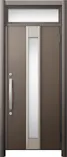 リシェントドア3 断熱K4仕様 M77型 アルミ色 片開き ランマ有り | LIXIL