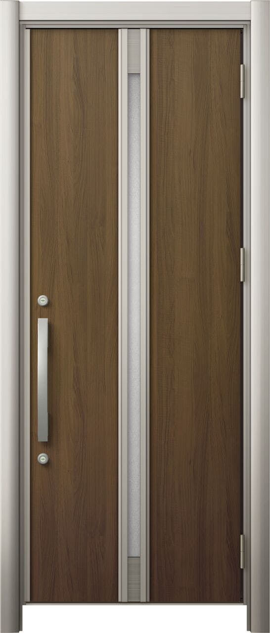 リシェントドア3 断熱K4仕様 M79型 アルミ色 片開き ランマ無し｜LIXIL