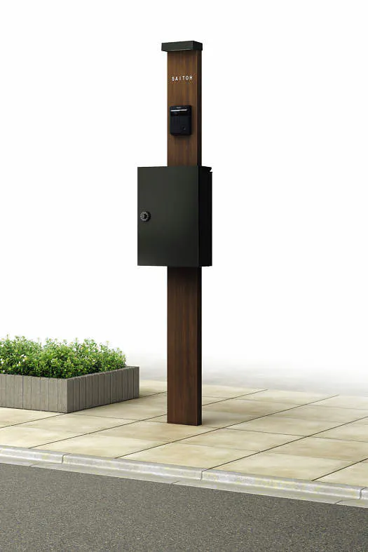 ルシアスポスト ユニット HD03型 複合色 なし(ネームシール