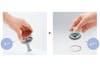 洗面化粧台KZシリーズ 750間口 両開き扉　ワイドLED3面鏡　陶器ボウル | TOTO