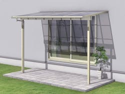 グランデラスZ 1階出幅移動 F型 ポリカ 2.0間×9尺