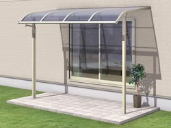 グランデラスA 1階出幅移動 R型ポリカ 1.5間×9尺