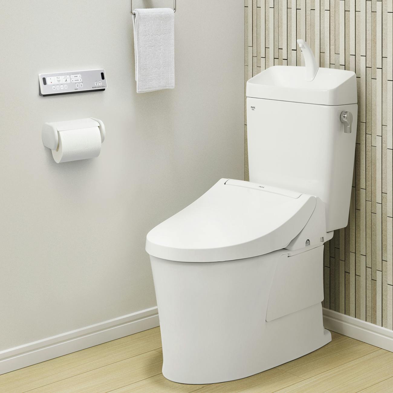 アメージュ便器 リトイレ+シャワートイレRAA20Hセット（手洗付・脱臭
