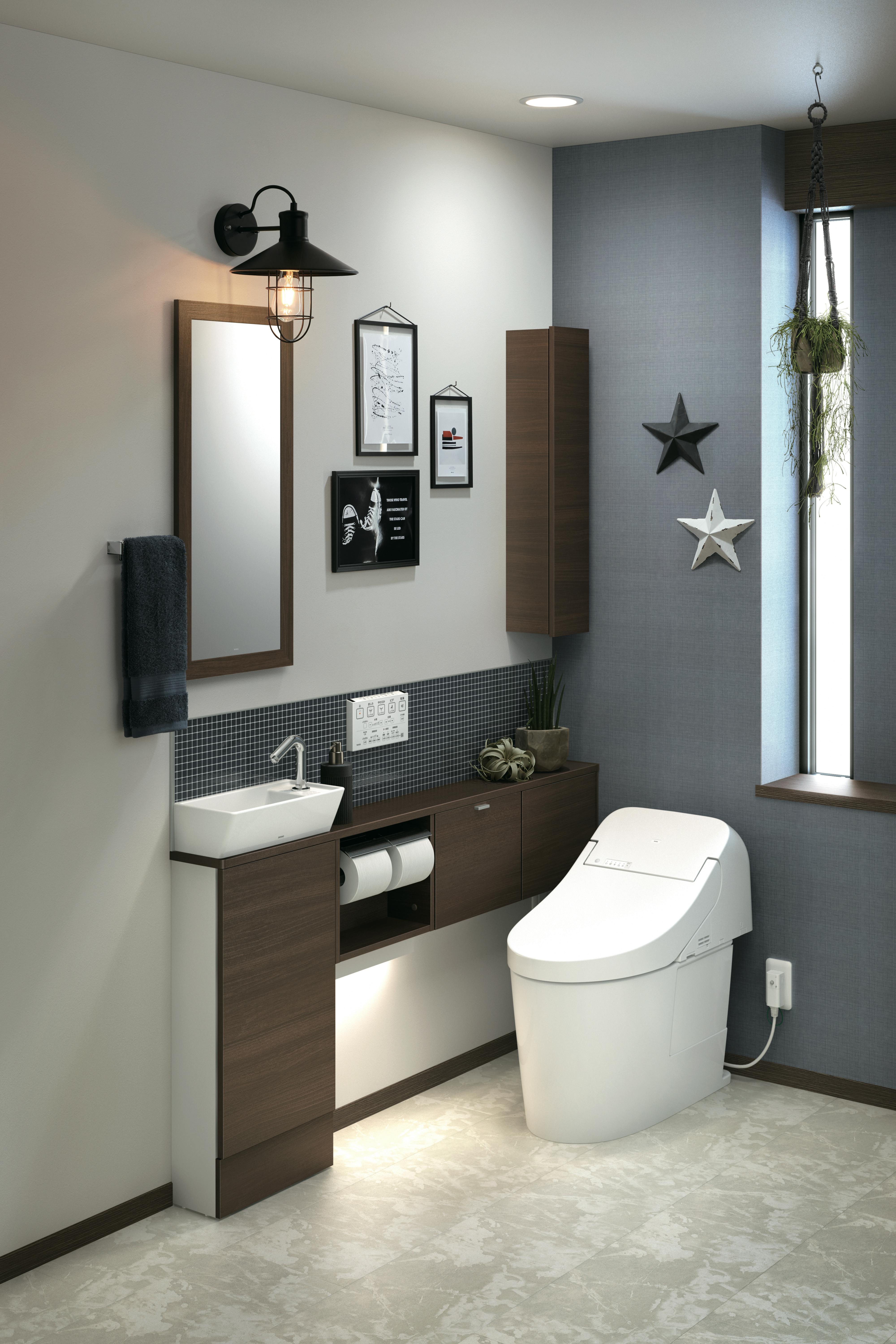 GG3(手洗いなし・ノズルきれい・オート便器洗浄脱臭・オート開閉・温風乾燥)