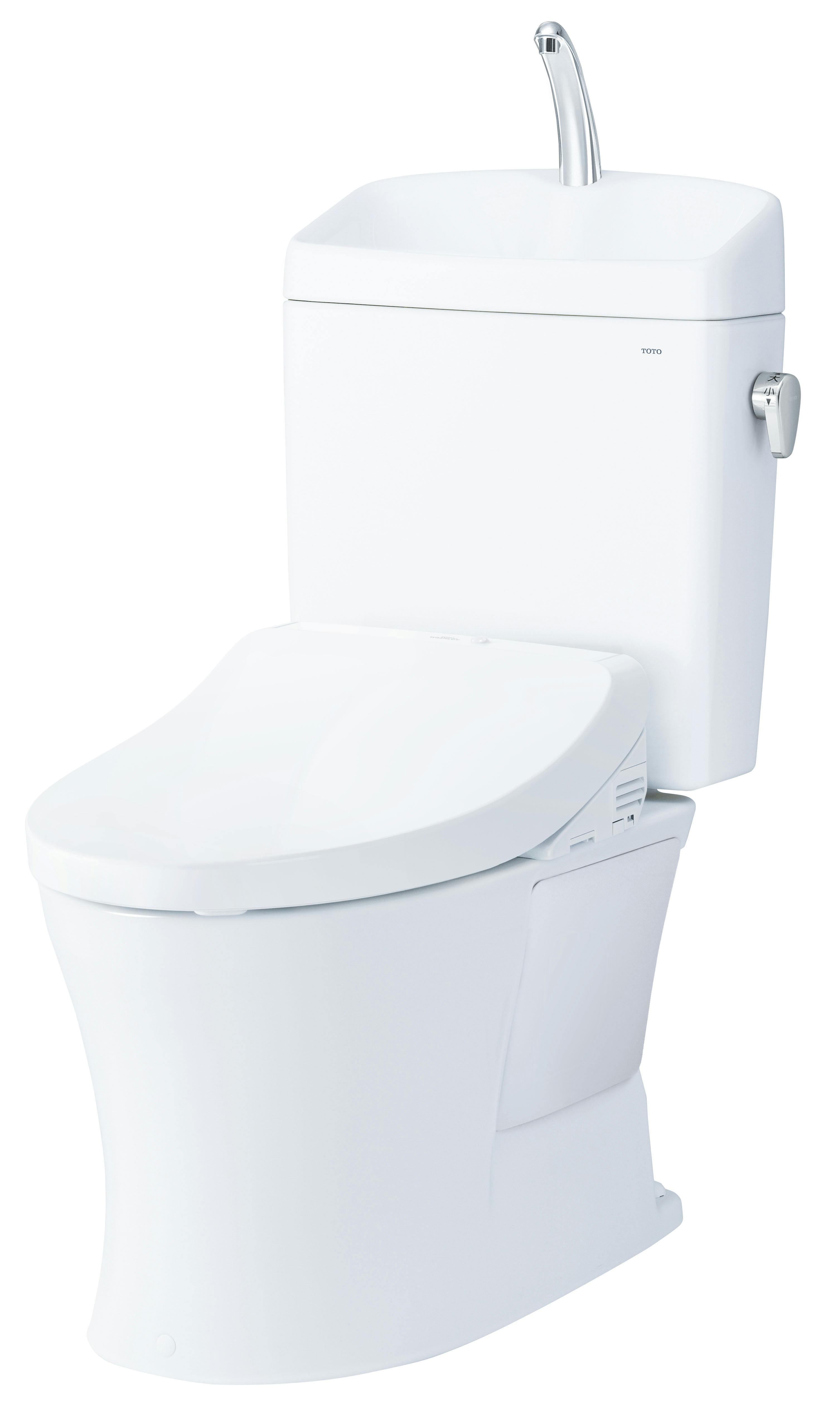 TOTOトイレパックKQ+TCF8CKM41AK　セット（手洗い・オート便器洗浄付き）