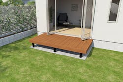 ハイブリッドデッキ　1.5間×5尺