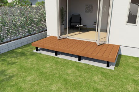 【夏のエクステリアフェア】カインズオリジナル　ハイブリッドデッキ　2.0間×5尺　間口3637×奥行1520mm | カインズオリジナル